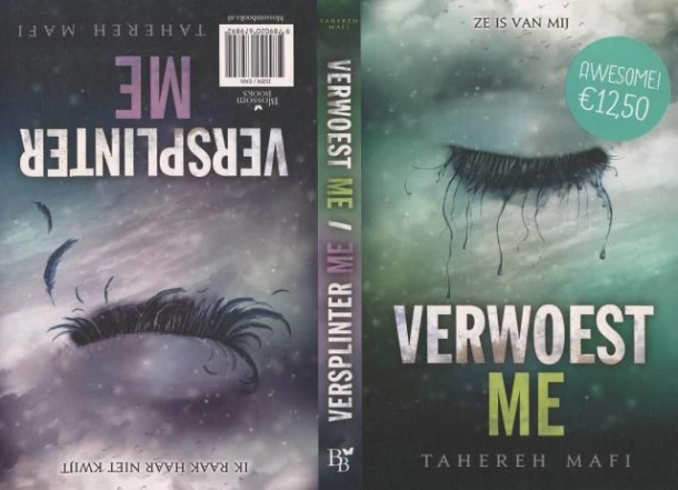 Verwoest me; Versplinter me – Tahereh Mafi – boek cover