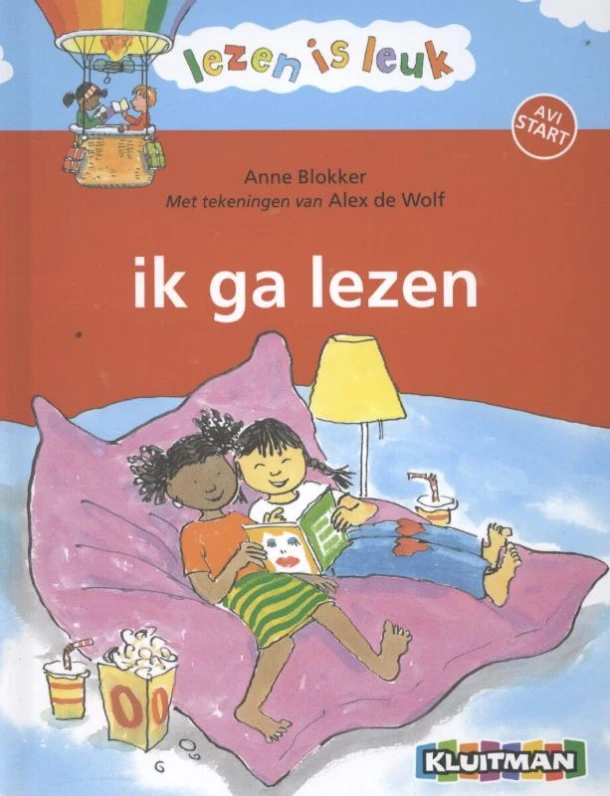 Ik ga lezen – Anne Blokker – boek cover
