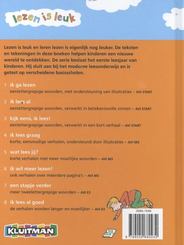 Kijk eens ik lees – Anne Blokker – boek cover