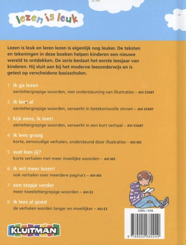 Ik lees graag – Anne Blokker – boek cover