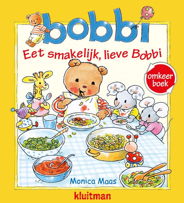 Eet smakelijk lieve Bobbi / Welterusten, lieve Bobbi – Monica Maas – boek cover
