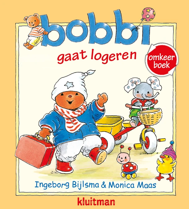 Bobbi gaat logeren – Monica Maas – boek cover