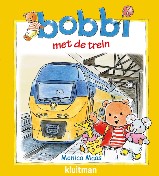 Bobbi met de trein – Monica Maas – boek cover