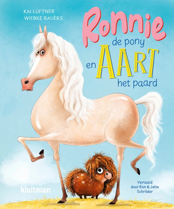 Ronnie de pony en Aart het paard – Kai Lüftner – boek cover