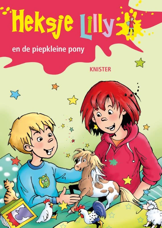Heksje Lilly en de piepkleine pony – Knister – boek cover