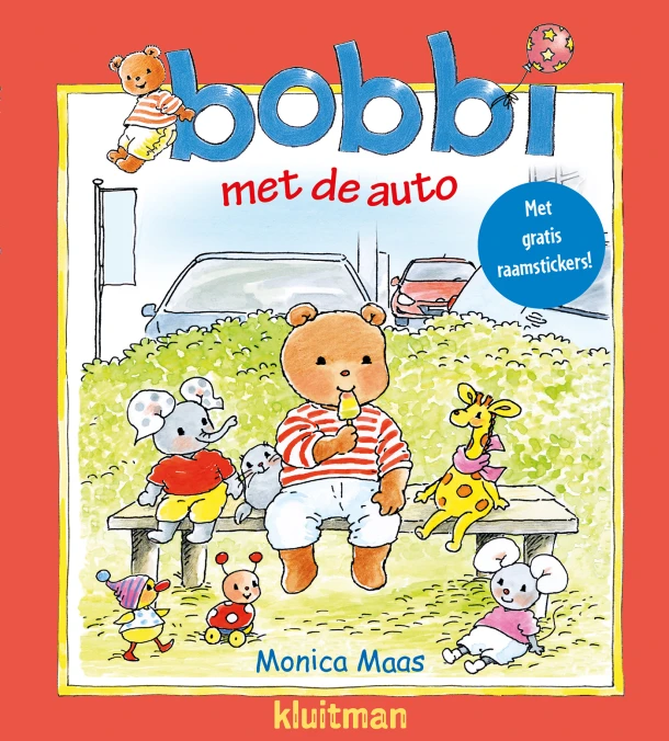 Bobbi met de auto – Monica Maas – boek cover