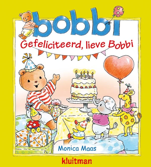 Gefeliciteerd, lieve Bobbi! – Monica Maas – boek cover