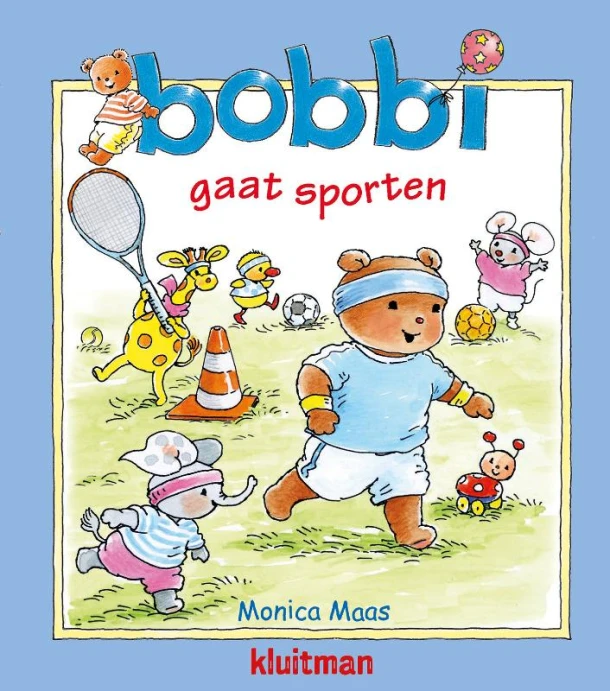 Bobbi gaat sporten – Monica Maas – boek cover