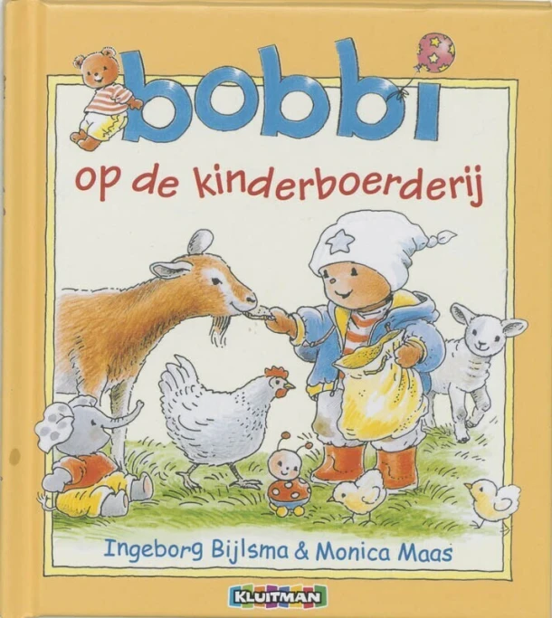 Bobbi op de kinderboerderij – Ingeborg Bijlsma – boek cover