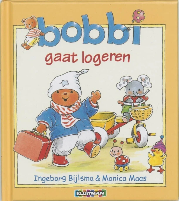Bobbi gaat logeren – Ingeborg Bijlsma – boek cover