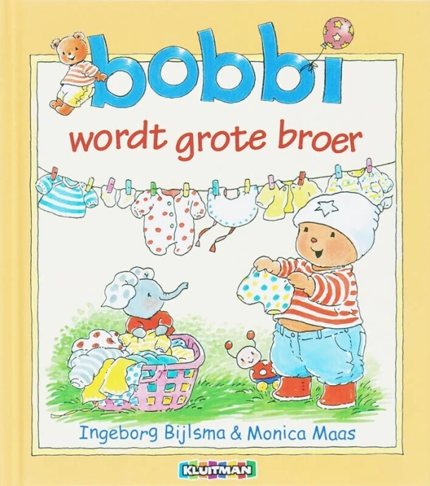 Bobbi wordt grote broer – Ingeborg Bijlsma – boek cover