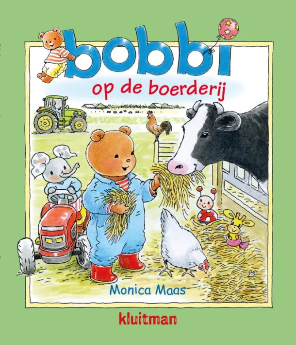 Bobbi op de boerderij – Monica Maas – boek cover