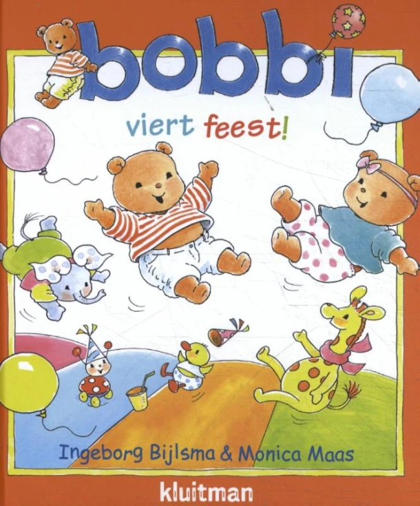 Bobbi viert feest – Ingeborg Bijlsma – boek cover
