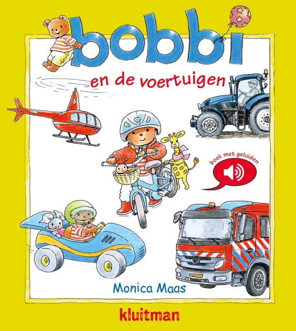 Bobbi en de voertuigen – Monica Maas – boek cover
