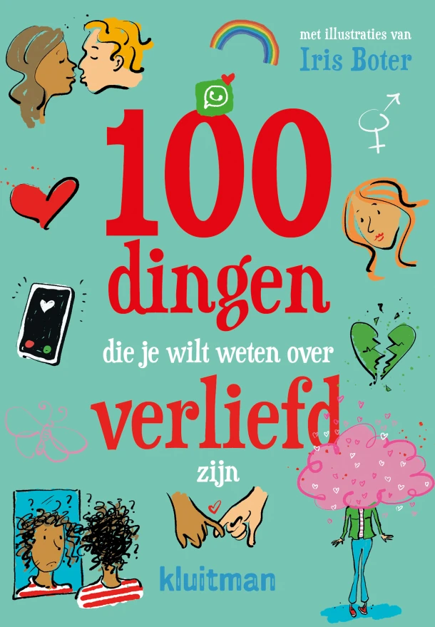 100 dingen die je wilt weten over verliefd zijn – Iris Boter – boek cover