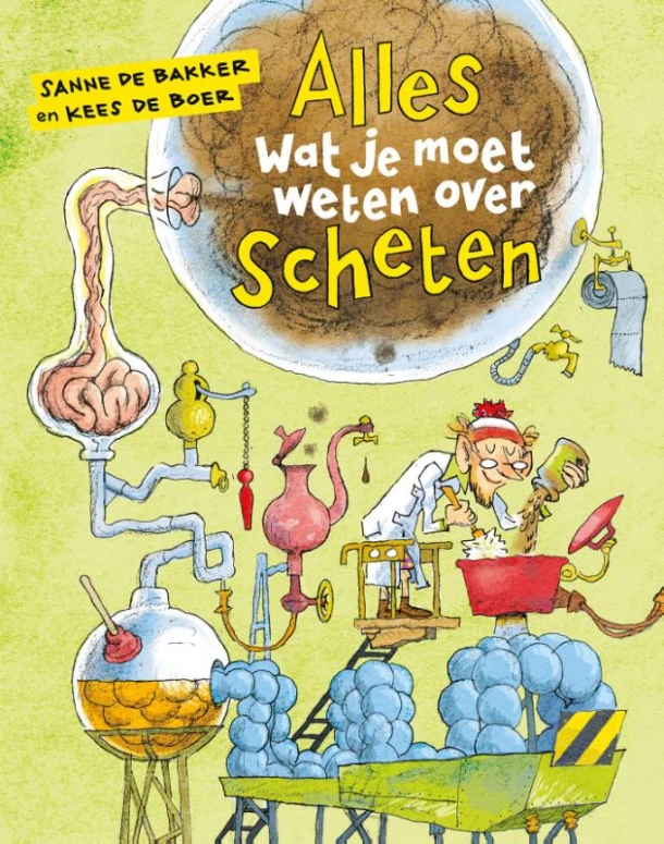 Alles wat je moet weten over scheten – Sanne de Bakker – boek cover