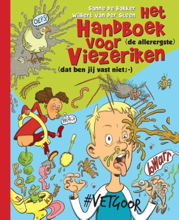 Het handboek voor viezeriken – Sanne de Bakker – boek cover