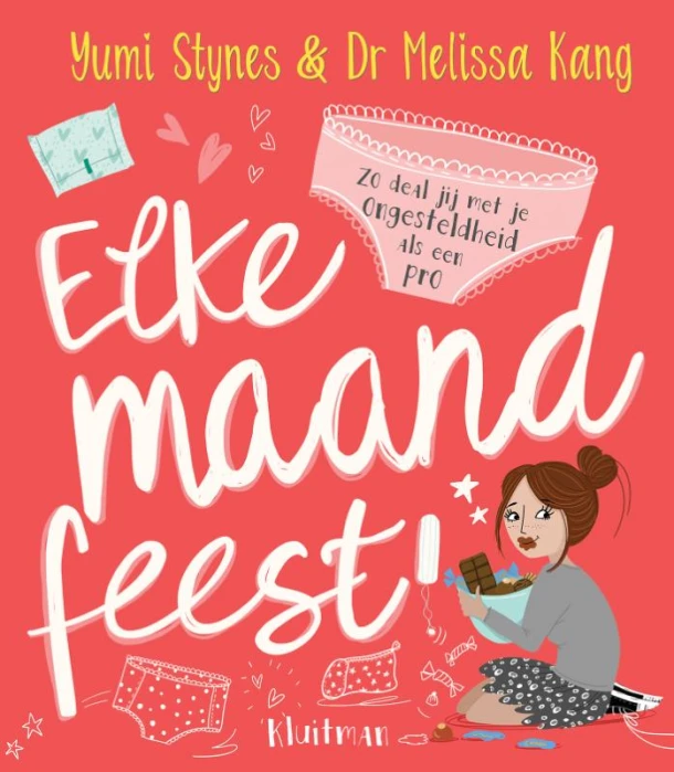 Elke maand feest! – Yumi Stynes – boek cover