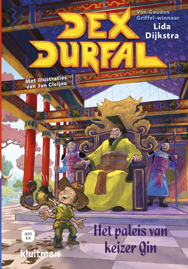 Dex Durfal. Het paleis van keizer Qin – Lida Dijkstra – boek cover
