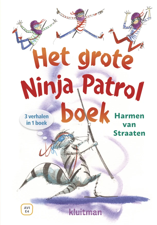 Het grote Ninja Patrol boek – Harmen van Straaten – boek cover
