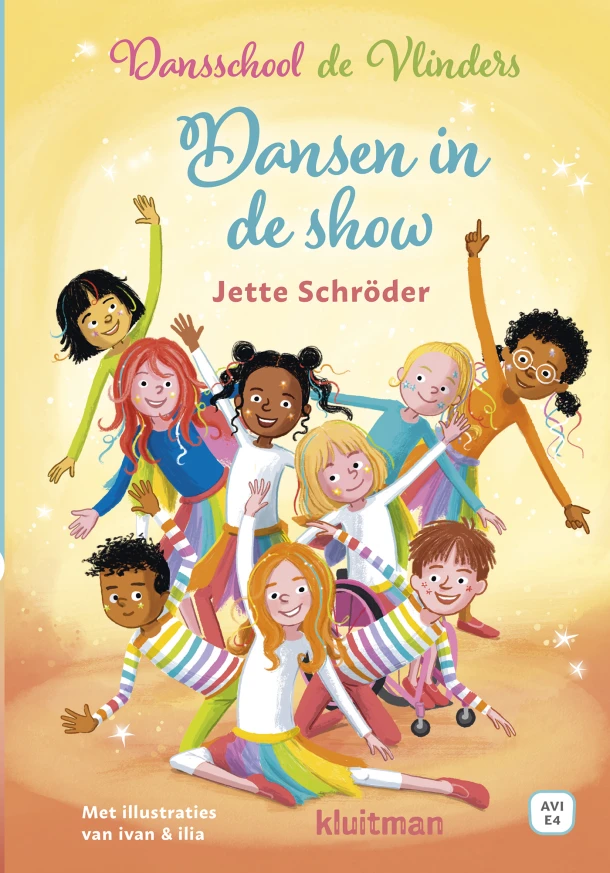 Dansschool de Vlinders. Dansen in de show – Jette Schröder – boek cover