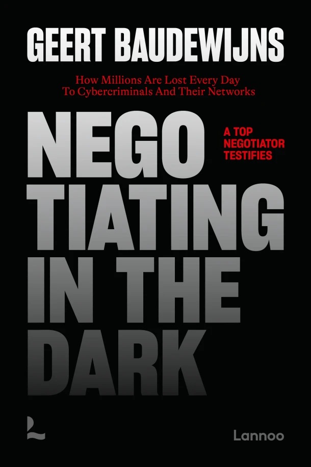 Negotiating in the Dark – Geert Baudewijns – boek cover