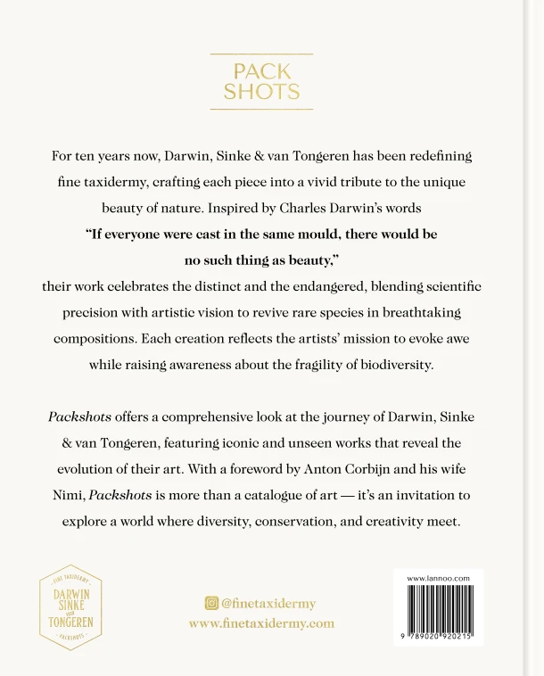 Packshots – Darwin, Sinke & Van Tongeren – boek cover