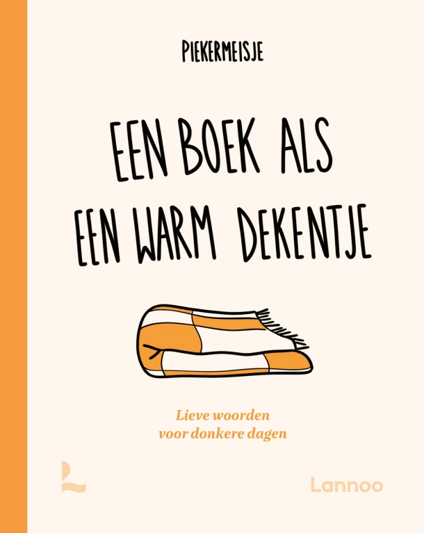 Een boek als een warm dekentje – Piekermeisje – boek cover