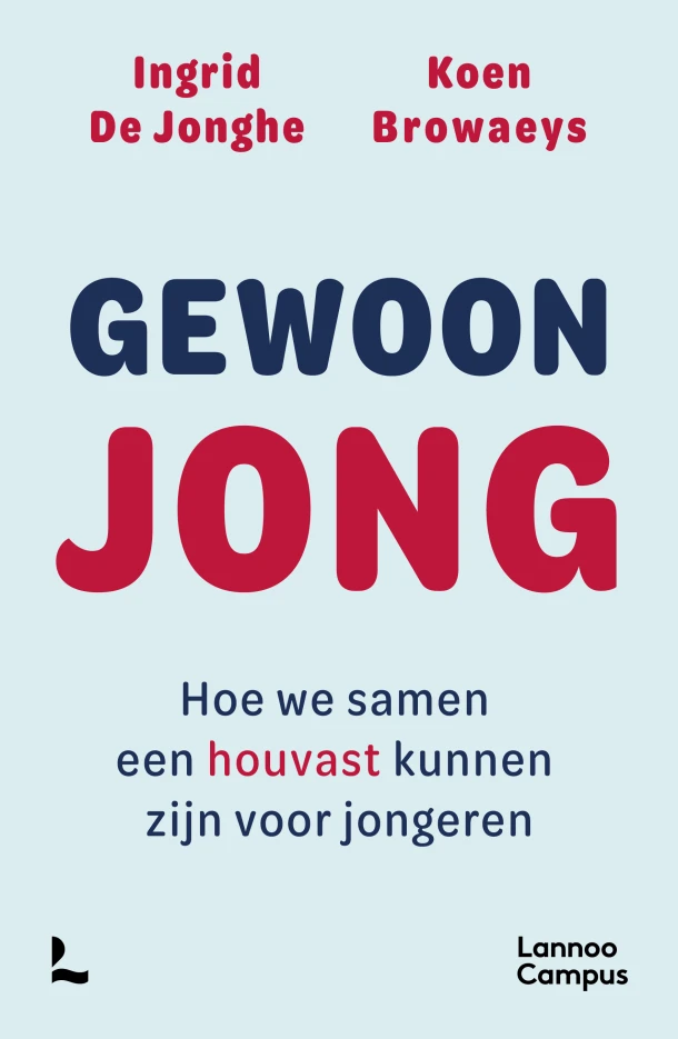Gewoon jong – Ingrid De Jonghe – boek cover