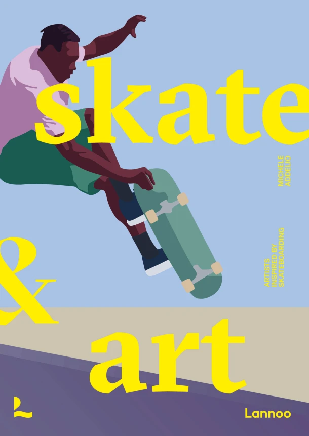 Skate & Art – Michele Addelio – boek cover