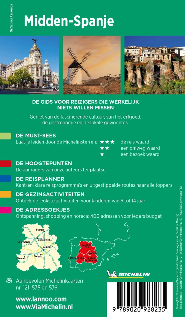 Midden-Spanje – boek cover