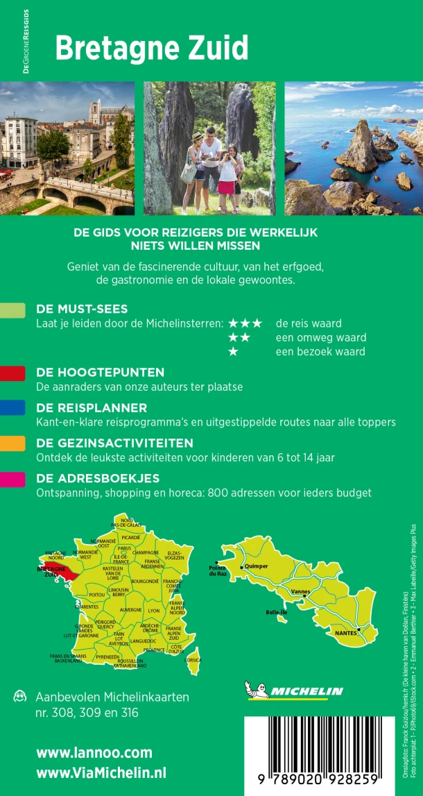 Bretagne Zuid – boek cover