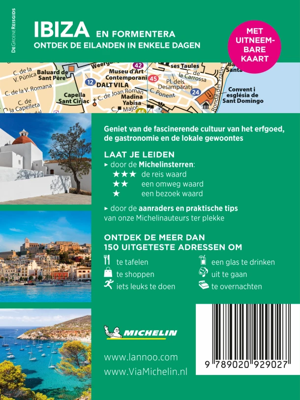 Michelin Reisgids Short Break Ibiza-Formentera – Michelin – boek cover