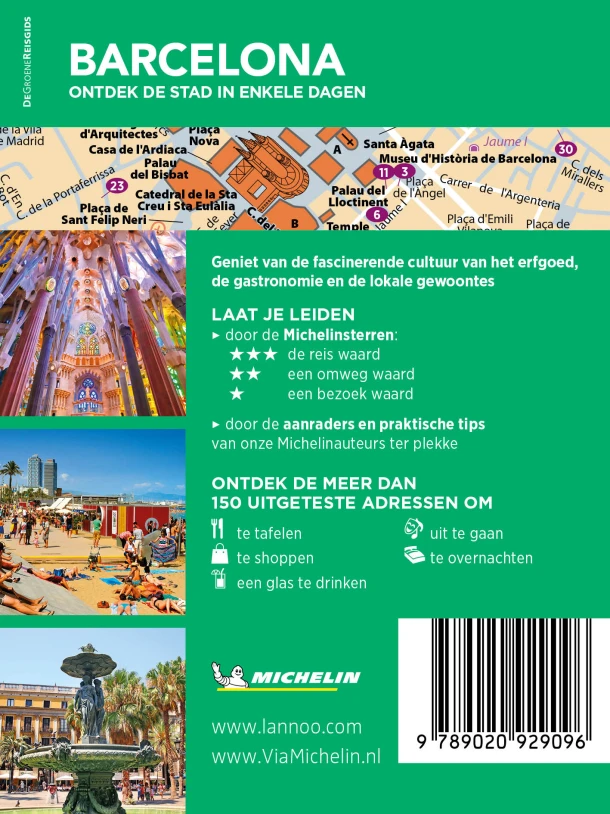 Michelin Reisgids Short Break Barcelona – Michelin – boek cover