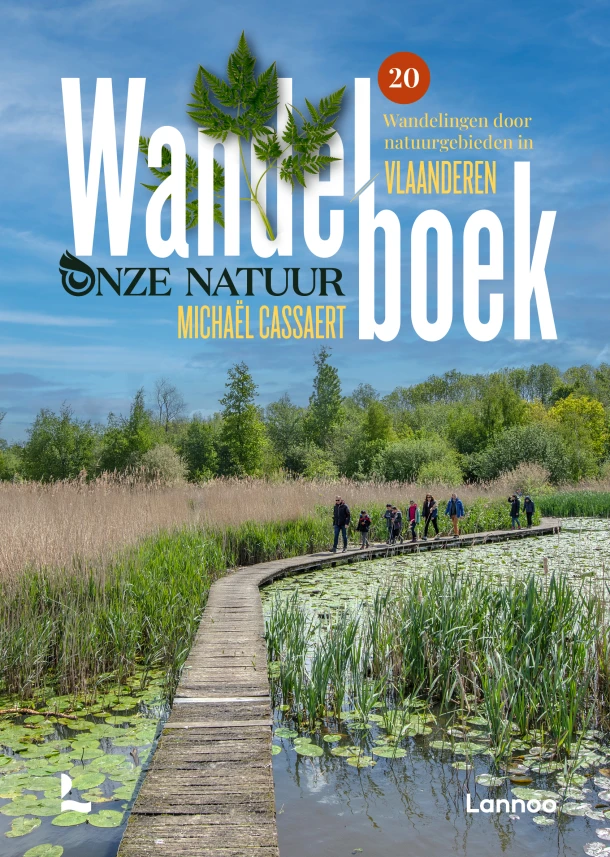 Wandelboek Onze Natuur Vlaanderen – Michaël Cassaert – boek cover