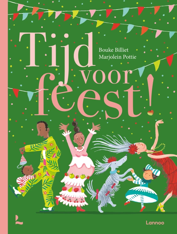 Tijd voor feest! – Bouke Billiet – boek cover