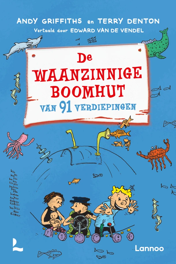 De waanzinnige boomhut van 91 verdiepingen – Andy Griffiths – boek cover