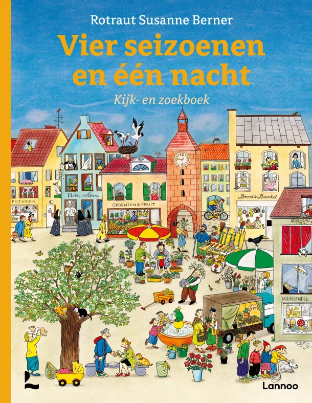 Vier seizoenen en één nacht – Rotraut Susanne Berner – boek cover