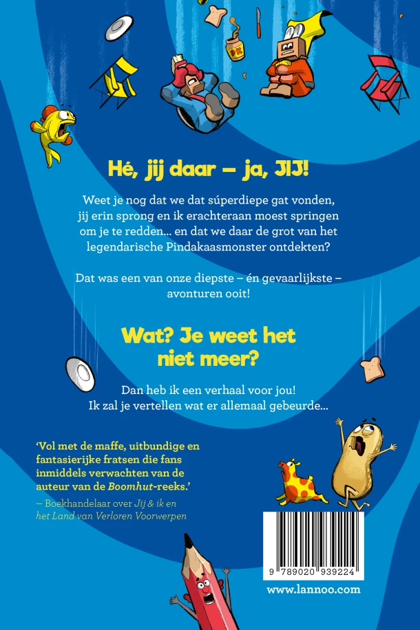 Jij & ik en het Pindakaasmonster – Andy Griffiths – boek cover