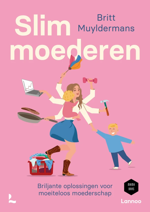 Slim moederen – Britt Muyldermans – boek cover