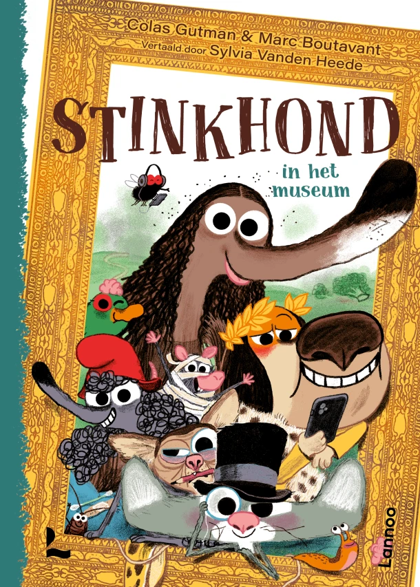 Stinkhond in het museum – Colas Gutman – boek cover