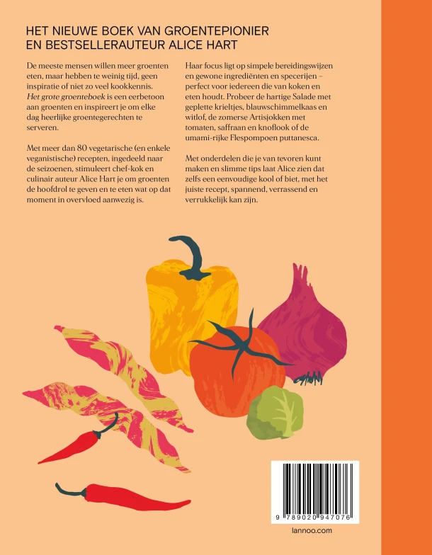 Het grote groenteboek – Alice Hart – boek cover