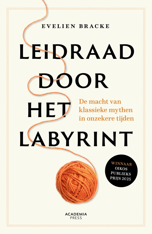 Leidraad door het labyrint – Evelien Bracke – boek cover