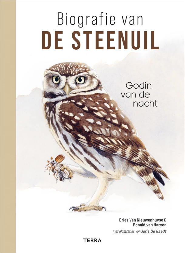 Biografie van de steenuil – Dries Van Nieuwenhuyse – boek cover