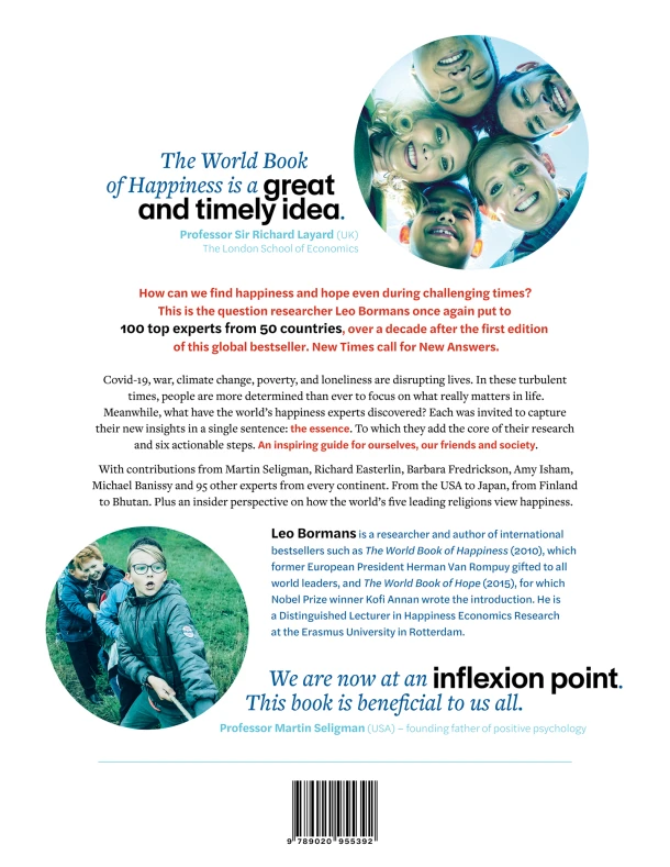The World Book of Happiness – Leo Bormans – boek cover