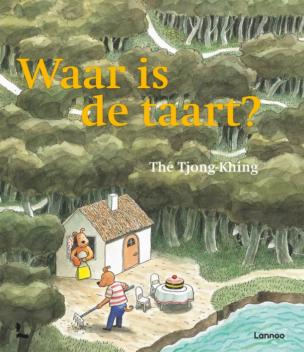Waar is de Taart? – T.K. The – boek cover