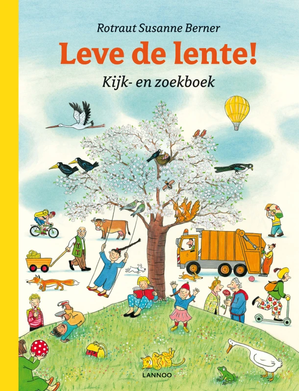 Leve de lente! – Rotraut Susanne Berner – boek cover