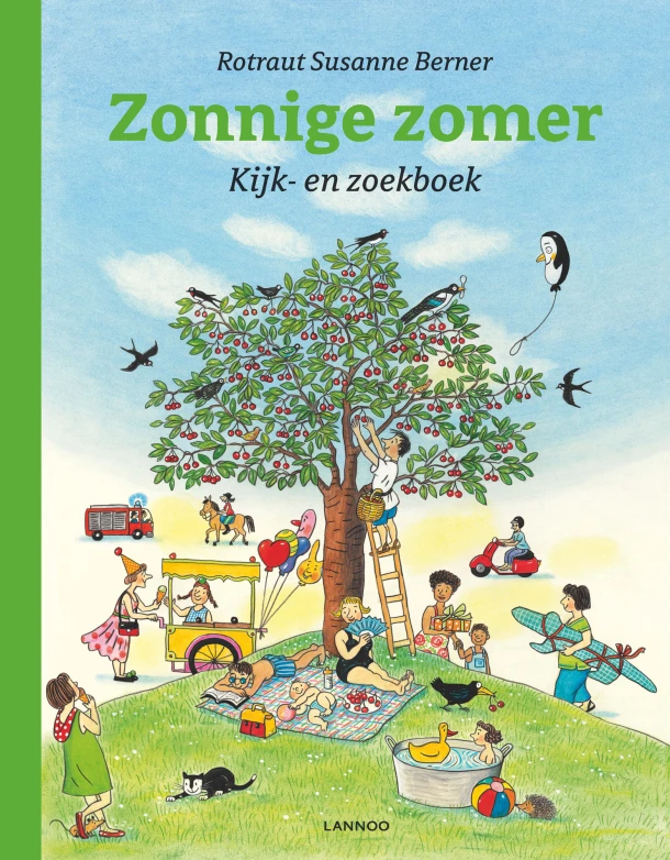 Zonnige zomer – R.S. Berner – boek cover