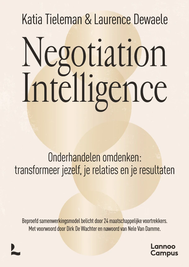 Negotiation Intelligence – Katia Tieleman – boek cover
