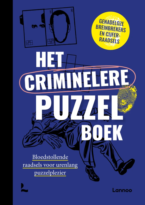 Het criminelere puzzelboek – PETERFRANK T.V. – boek cover